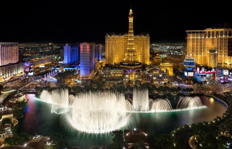 Las Vegas Strip bei Nacht